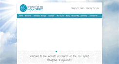 Desktop Screenshot of holyspiritbedgrove.org